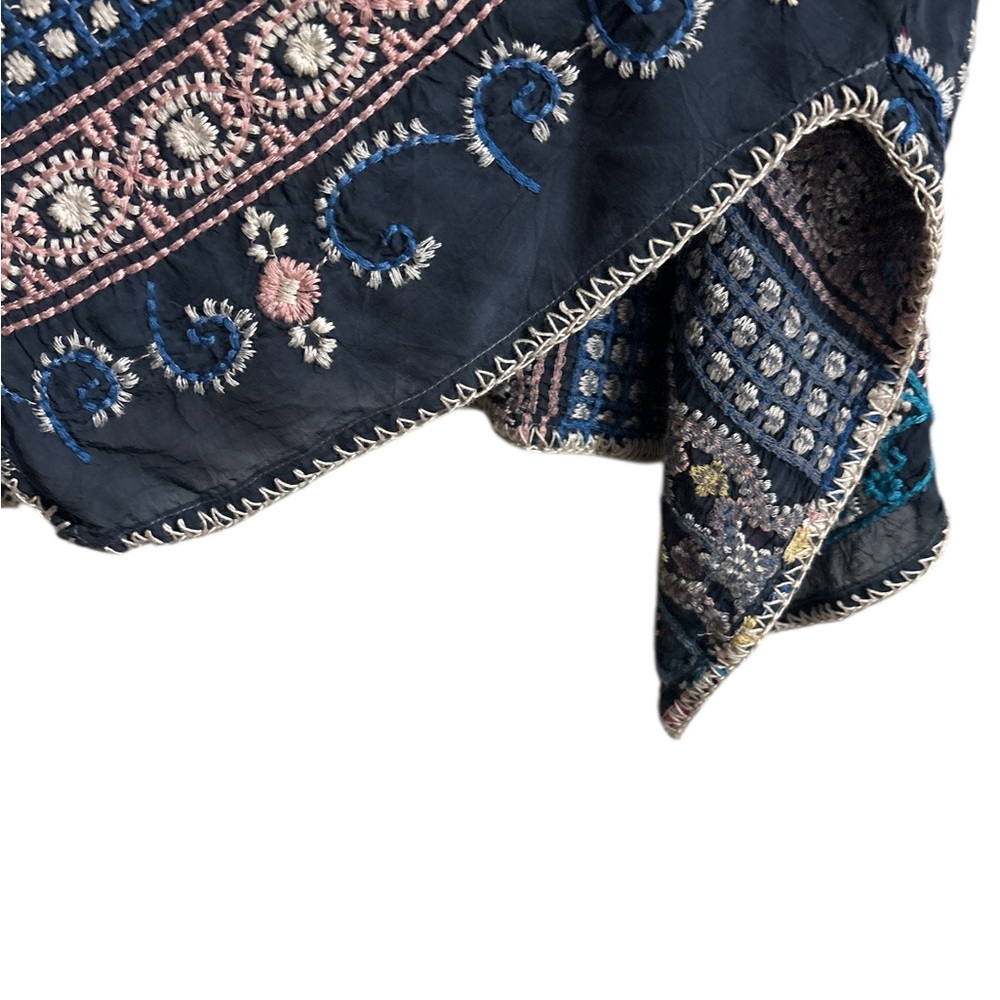 Johnny Was Madhuri Heavily Embroidered Tunic - Picture 5 of 8